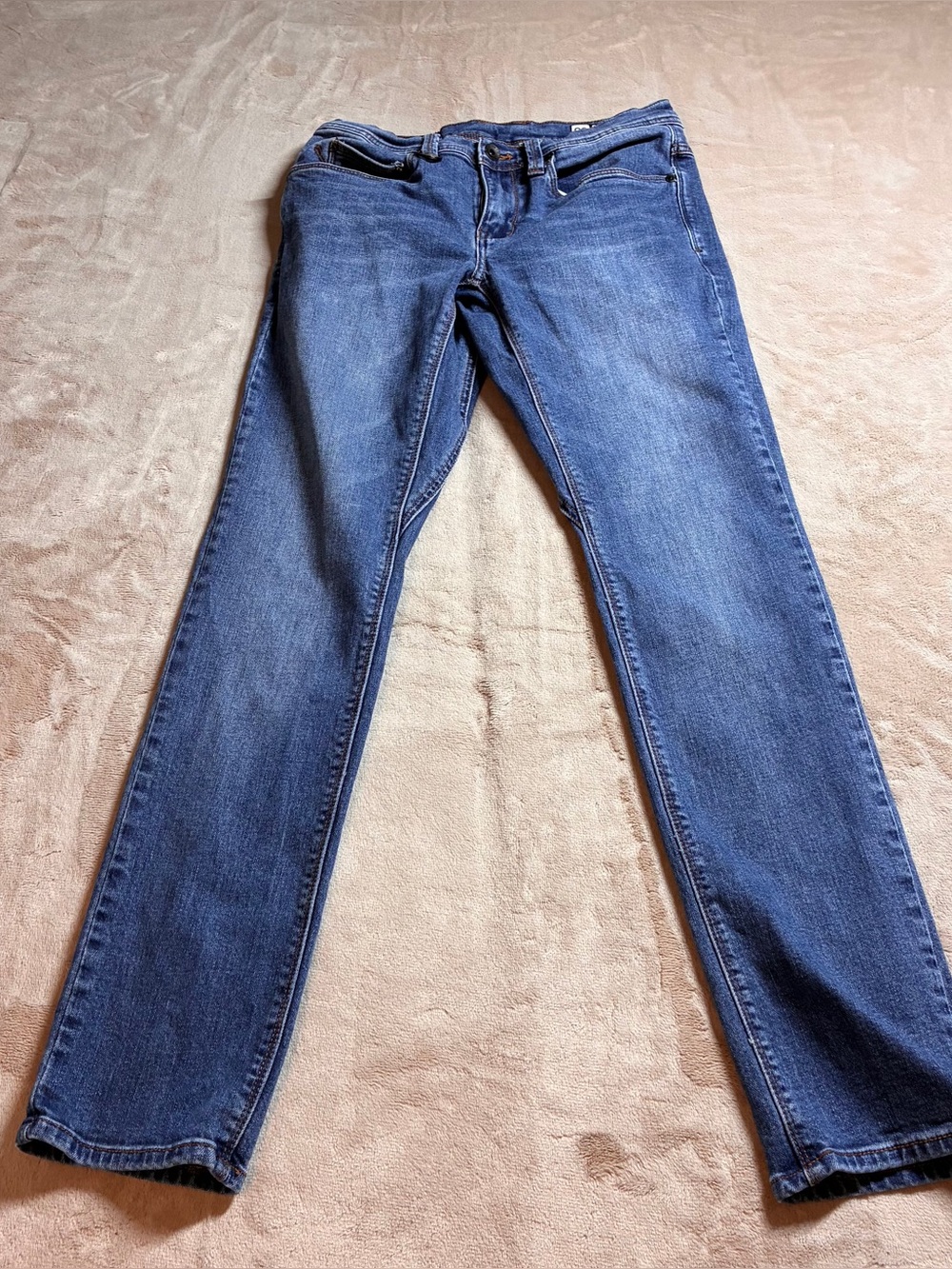 Empyre Kinetic Skinny Jeans 28 Mens Blue Stretch Skate Denim Unisex W4 Y2K Indie